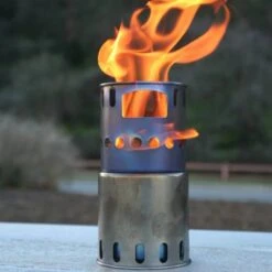 TOAKS TITANIUM BACKPACKING WOOD BURNING STOVE 23 9 TOAKS TITANIUM BACKPACKING WOOD BURNING STOVE 23 -Hiking And Camping 9 101409 titanium backpacking wood burning stove stv 11 04