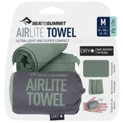 SEA TO SUMMIT AIRLITE TOWEL S SAGE 23 -Hiking And Camping 9 102289 airlite towel m sage dseairm 02 03