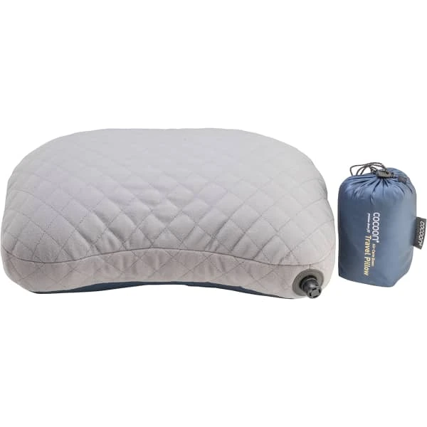 COCOON TRAVEL PILLOW AIR CORE DOWN DARK INDIGO/GREY 23 3 COCOON TRAVEL PILLOW AIR CORE DOWN DARK INDIGO/GREY 23