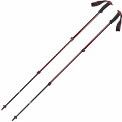 BLACK DIAMOND TRAIL BACK TREK POLES DARK CRIMSON 23