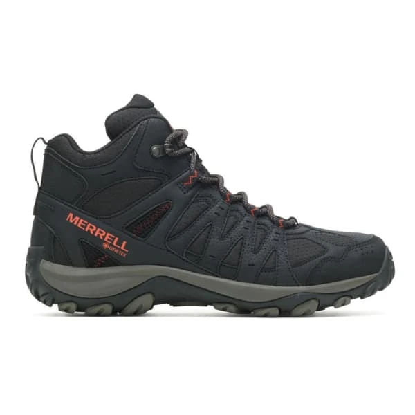 MERRELL ACCENTOR 3 SPORT MID GORE-TEX BLACK TANGERINE 22 3 MERRELL ACCENTOR 3 SPORT MID GORE-TEX BLACK TANGERINE 22