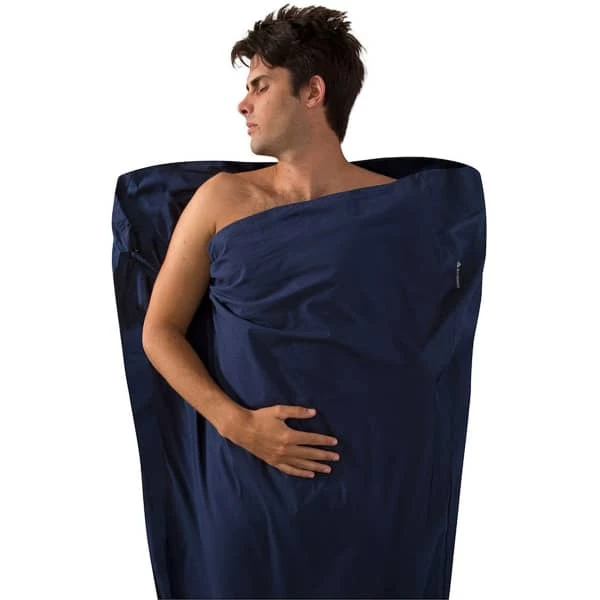 SEA TO SUMMIT DRAP DE SAC COTON MUMMY TAPERED NAVY BLUE 23 4 SEA TO SUMMIT DRAP DE SAC COTON MUMMY TAPERED NAVY BLUE 23 - Image 2