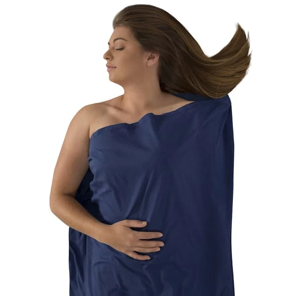 SEA TO SUMMIT DRAP DE SAC POLYCOTON STRETCH RECTANGULAR STANDARD NAVY BLUE 23 5 SEA TO SUMMIT DRAP DE SAC POLYCOTON STRETCH RECTANGULAR STANDARD NAVY BLUE 23 - Image 3