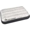 SEA TO SUMMIT OREILLER AERO DOWN LARGE GREY 23 -Hiking And Camping 9 73341 oreiller aero down large grey dpildownl 00 01
