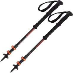 SUMMIT POLES FUJI POWERLOCK+ GRIP LONG ORANGE 22 9 SUMMIT POLES FUJI POWERLOCK+ GRIP LONG ORANGE 22 -Hiking And Camping 9 73510 batons fuji powerlock grip long orange lkfujiv3 00 04