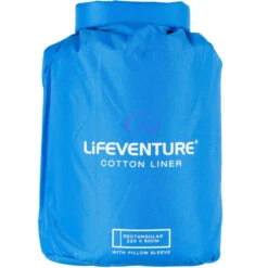 LIFEVENTURE COTTON SLEEPING BAG LINER RECTANGULAR BLUE 23 13 LIFEVENTURE COTTON SLEEPING BAG LINER RECTANGULAR BLUE 23 -Hiking And Camping 9 90009 lv65540 06