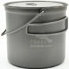 TOAKS TITANIUM 1100ML POT WITH BAIL HANDLE 23 2 TOAKS TITANIUM 1100ML POT WITH BAIL HANDLE 23 -Hiking And Camping 9 93147 pot 1100 bh 01