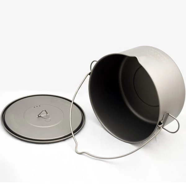 TOAKS TITANIUM 2000ML POT WITH BAIL HANDLE 23 4 TOAKS TITANIUM 2000ML POT WITH BAIL HANDLE 23 - Image 2