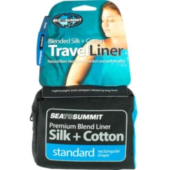 SEA TO SUMMIT SILK COTON TRAVEL LINER RECTANGULAR STANDARD 23