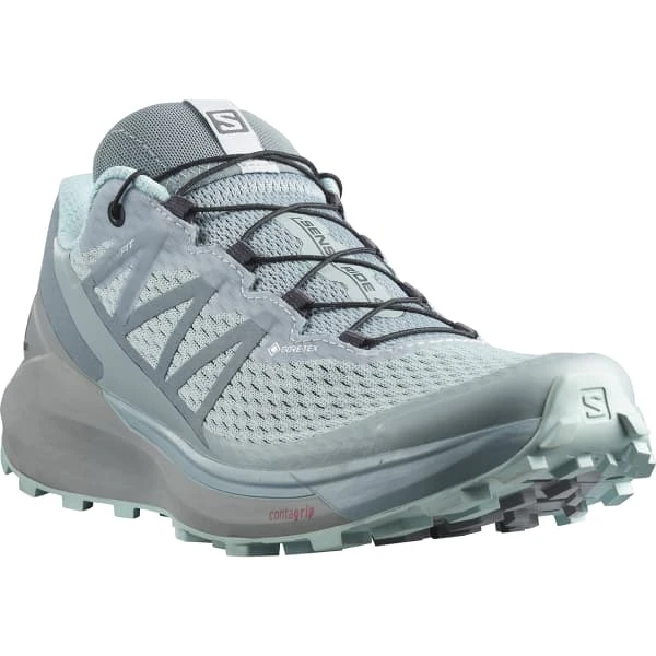 SALOMON SENSE RIDE 4 INVISIBLE W GORE-TEX SLATE/MONUMENT/ PASTEL TURQUOISE 22 4 SALOMON SENSE RIDE 4 INVISIBLE W GORE-TEX SLATE/MONUMENT/ PASTEL TURQUOISE 22 - Image 2