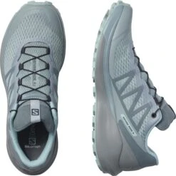 SALOMON SENSE RIDE 4 INVISIBLE W GORE-TEX SLATE/MONUMENT/ PASTEL TURQUOISE 22 13 SALOMON SENSE RIDE 4 INVISIBLE W GORE-TEX SLATE/MONUMENT/ PASTEL TURQUOISE 22 -Hiking And Camping 9 100457 sense ride 4 invisible w gtx slate l41306900 06