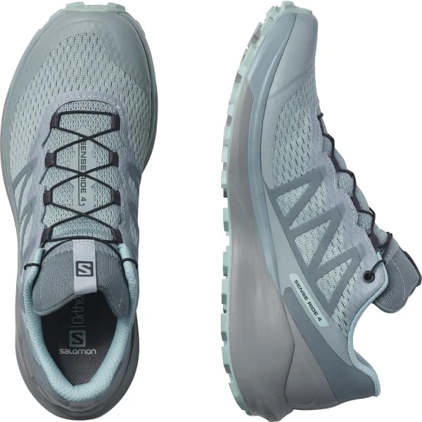 SALOMON SENSE RIDE 4 INVISIBLE W GORE-TEX SLATE/MONUMENT/ PASTEL TURQUOISE 22 8 SALOMON SENSE RIDE 4 INVISIBLE W GORE-TEX SLATE/MONUMENT/ PASTEL TURQUOISE 22 - Image 6