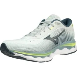 MIZUNO WAVE SKY 5 MISTY BLUE/ORION BLUE/NEO LIME 22 -Hiking And Camping 9 100561 wave sky 5 misty blue orion blue neo lime j1gc2102 24 03