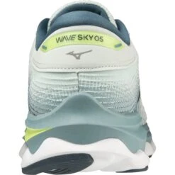 MIZUNO WAVE SKY 5 MISTY BLUE/ORION BLUE/NEO LIME 22 -Hiking And Camping 9 100561 wave sky 5 misty blue orion blue neo lime j1gc2102 24 04
