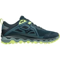 MIZUNO WAVE MUJIN 8 TAPESTRY/MISTY BLUE/NEO LIME 22 -Hiking And Camping 9 100585 j1gj2170 27 03
