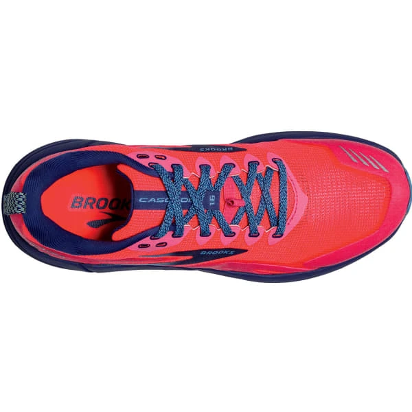 BROOKS CASCADIA 16 W PINK/FLAMBE/COBALT 22 7 BROOKS CASCADIA 16 W PINK/FLAMBE/COBALT 22 - Image 5