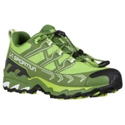 LA SPORTIVA ULTRA RAPTOR II JR KALE/LIME GREEN 23 -Hiking And Camping 9 102728 ultra raptor ii jr kale lime green 34n718709 04