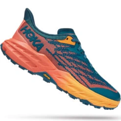 HOKA ONE ONE SPEEDGOAT 5 W BLUE CORAL/CAMELLIA 22 -Hiking And Camping 9 107326 hoka one speedgoat 5 w blue coral camellia 1123158 bccml 04