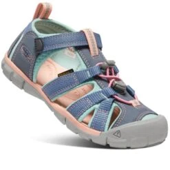 KEEN SEACAMP II CHILD FLINT STONE/OCEAN WAVE 22 -Hiking And Camping 9 109593 ii child flint stone ocean wave 800770 40 122 03