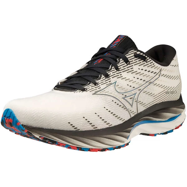 MIZUNO WAVE RIDER 26 SNOW WHITE/SILVER/INDIGO BUNTING 22 5 MIZUNO WAVE RIDER 26 SNOW WHITE/SILVER/INDIGO BUNTING 22 - Image 3