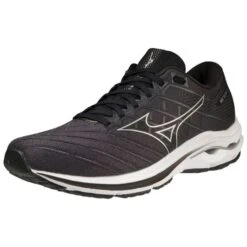 MIZUNO WAVE INSPIRE 18 BLACK/SILVER/EBONY 22 -Hiking And Camping 9 109648 j1gc2244 04 04