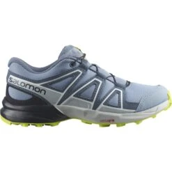 SALOMON SPEEDCROSS J FADED DENIM/CHINA BLUE/ACID LIME 22