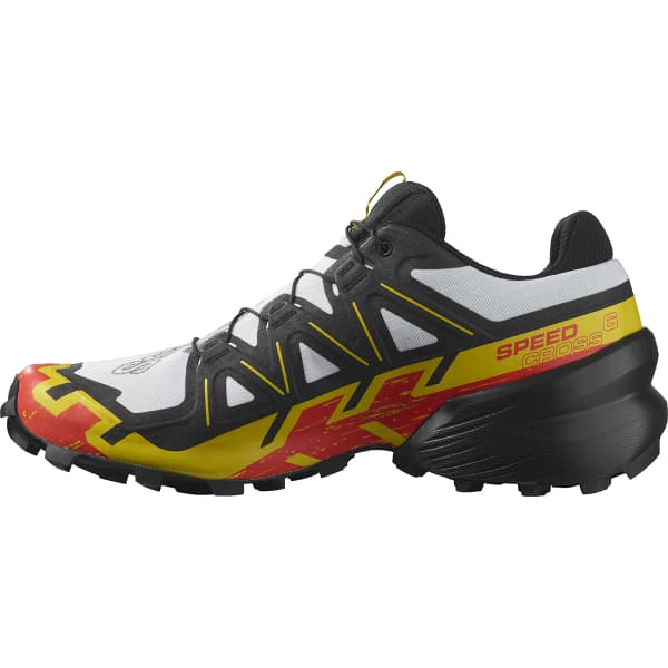 SALOMON SPEEDCROSS 6 WHITE/BLACK/EMPIRE YELLOW 23 5 SALOMON SPEEDCROSS 6 WHITE/BLACK/EMPIRE YELLOW 23 - Image 3
