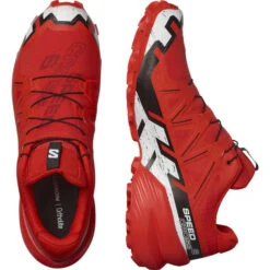 SALOMON SPEEDCROSS 6 GORE-TEX FIERY RED/BLACK/WHITE 23 -Hiking And Camping 9 109729 l41739000 06