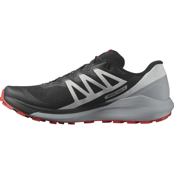 SALOMON SENSE RIDE 4 BLACK/PEARL BLUE/POPPY RED 22 5 SALOMON SENSE RIDE 4 BLACK/PEARL BLUE/POPPY RED 22 - Image 3