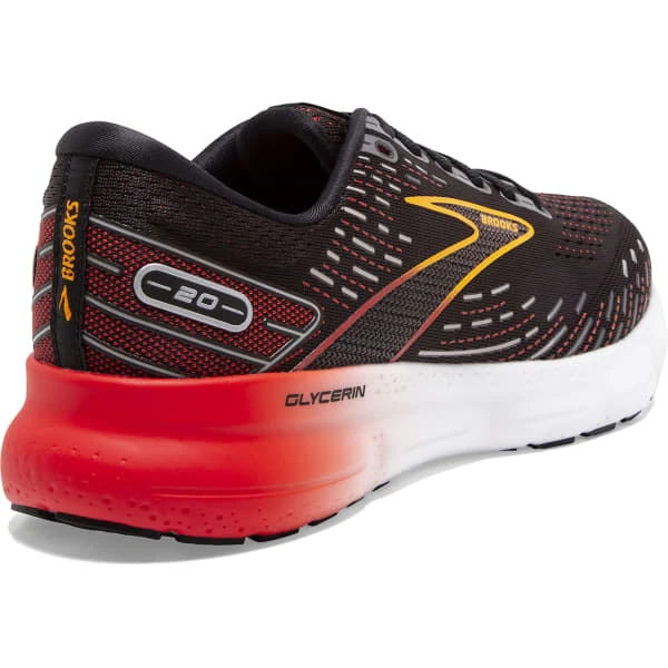 BROOKS GLYCERIN 20 BLACK/PEARL/FIERY RED 23 5 BROOKS GLYCERIN 20 BLACK/PEARL/FIERY RED 23 - Image 3
