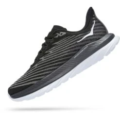 HOKA ONE ONE MACH 5 BLACK/CASTLEROCK 23 -Hiking And Camping 9 110307 mach 5 black castlerock 1127893 bcstl 06