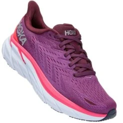HOKA ONE ONE CLIFTON 8 W GRAPE WINE/BEAUTYBERRY 22 -Hiking And Camping 9 110527 clifton 8 w grape wine beautyberry 1119394 gwby 03