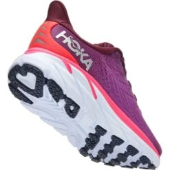 HOKA ONE ONE CLIFTON 8 W GRAPE WINE/BEAUTYBERRY 22 -Hiking And Camping 9 110527 clifton 8 w grape wine beautyberry 1119394 gwby 04