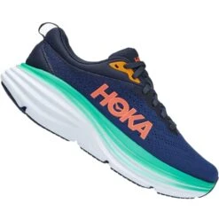 HOKA ONE ONE BONDI 8 W OUTER SPACE/BELLWETHER BLUE 22 10 HOKA ONE ONE BONDI 8 W OUTER SPACE/BELLWETHER BLUE 22 -Hiking And Camping 9 110533 bondi 8 w outer space bellwether blue 1127952 0sbb 03