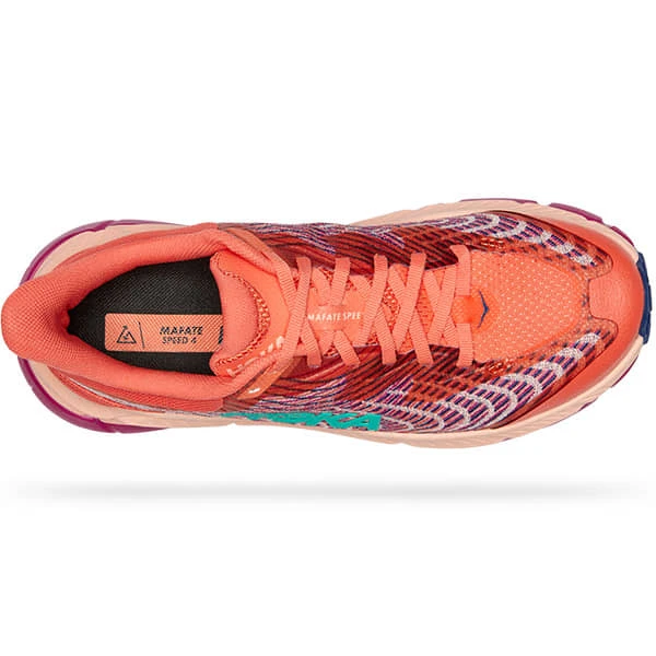 HOKA ONE ONE MAFATE SPEED 4 W CAMELLIA/PEACH PARFAIT 22 5 HOKA ONE ONE MAFATE SPEED 4 W CAMELLIA/PEACH PARFAIT 22 - Image 3