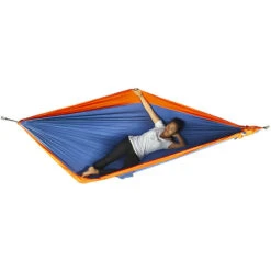 TICKET TO THE MOON HAMAC KING SIZE ROYAL BLUE/ORANGE 23 -Hiking And Camping 9 110605 hamac king size royal blue orange tmk3935 03