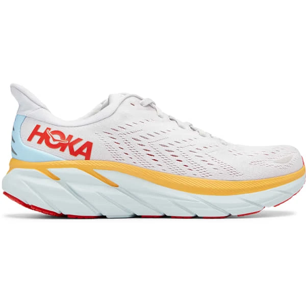 HOKA ONE ONE CLIFTON 8 NIMBUS CLOUD/WHITE OF WHITE 22 3 HOKA ONE ONE CLIFTON 8 NIMBUS CLOUD/WHITE OF WHITE 22