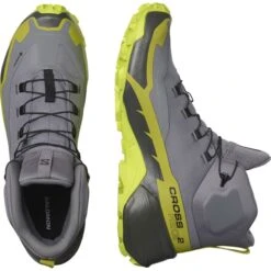 SALOMON CROSS HIKE MID GORE-TEX 2 QUSH/LIME/GO 2022 12 SALOMON CROSS HIKE MID GORE-TEX 2 QUSH/LIME/GO 2022 -Hiking And Camping 9 111671 cross hike mid gtx 2 qush lime go 2022 uni l47064600 05