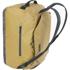 EVOC DUFFLE BAG 40 CURRY BLACK 23 11 EVOC DUFFLE BAG 40 CURRY BLACK 23 -Hiking And Camping 9 114963 duffle bag 40 curry black 401221610 04