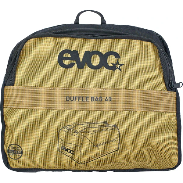EVOC DUFFLE BAG 40 CURRY BLACK 23 8 EVOC DUFFLE BAG 40 CURRY BLACK 23 - Image 6