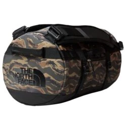 THE NORTH FACE BASE CAMP DUFFEL XS NEW TAUPE GREEN PAINTED CAMO PRINT-TNF BLACK 23