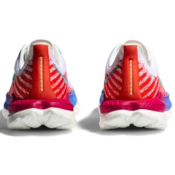 HOKA ONE ONE MACH 5 WHITE/FLAME 23 13 HOKA ONE ONE MACH 5 WHITE/FLAME 23 -Hiking And Camping 9 124126 1127893 wfm 06