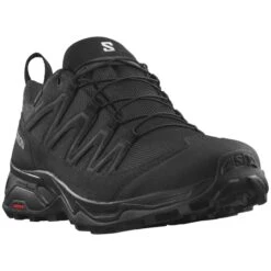 SALOMON X WARD LEATHER GORE-TEX BLACK/BLACK/BLACK 23 -Hiking And Camping 9 126206 l47182300 03