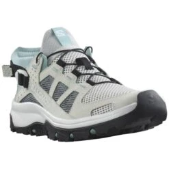 SALOMON TECHAMPHIBIAN 5 W LUNROC/AQUA/WHITE 23 10 SALOMON TECHAMPHIBIAN 5 W LUNROC/AQUA/WHITE 23 -Hiking And Camping 9 126242 l47117100 03