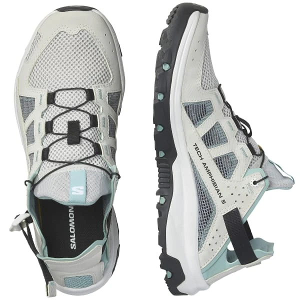 SALOMON TECHAMPHIBIAN 5 W LUNROC/AQUA/WHITE 23 6 SALOMON TECHAMPHIBIAN 5 W LUNROC/AQUA/WHITE 23 - Image 4
