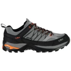CMP RIGEL LOW TREKKING WP CEMENTO-NERO 23