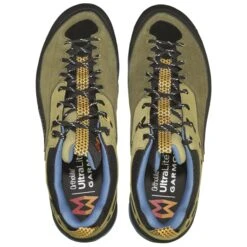 GARMONT DRAGONTAIL TECH GORE-TEX OLIVE GREEN/BLUE 23 -Hiking And Camping 9 127587 dragontail tech gore tex olive green blue 002755 06