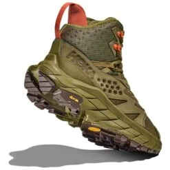HOKA ONE ONE M ANACAPA BREEZE MID AVOCADO / BURNT OCHRE 23 -Hiking And Camping 9 131302 1134505 aboc 05
