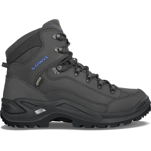 LOWA RENEGADE GORE-TEX MID ANTHRACITE/STEEL BLUE 23 3 LOWA RENEGADE GORE-TEX MID ANTHRACITE/STEEL BLUE 23