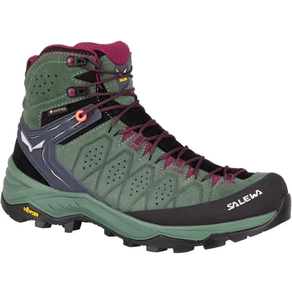 SALEWA WS ALP TRAINER 2 MID GORE-TEX DUCK GREEN 23 3 SALEWA WS ALP TRAINER 2 MID GORE-TEX DUCK GREEN 23